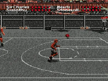 Barkley Shut Up and Jam! (USA, Europe) screen shot game playing